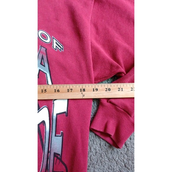 Vtg Alabama Sweatshirt Mens M 90s With An Attitude Cotton Fleece Crimson Tide - Picture 5 of 6